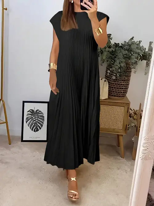 Simone | Pleated Dress