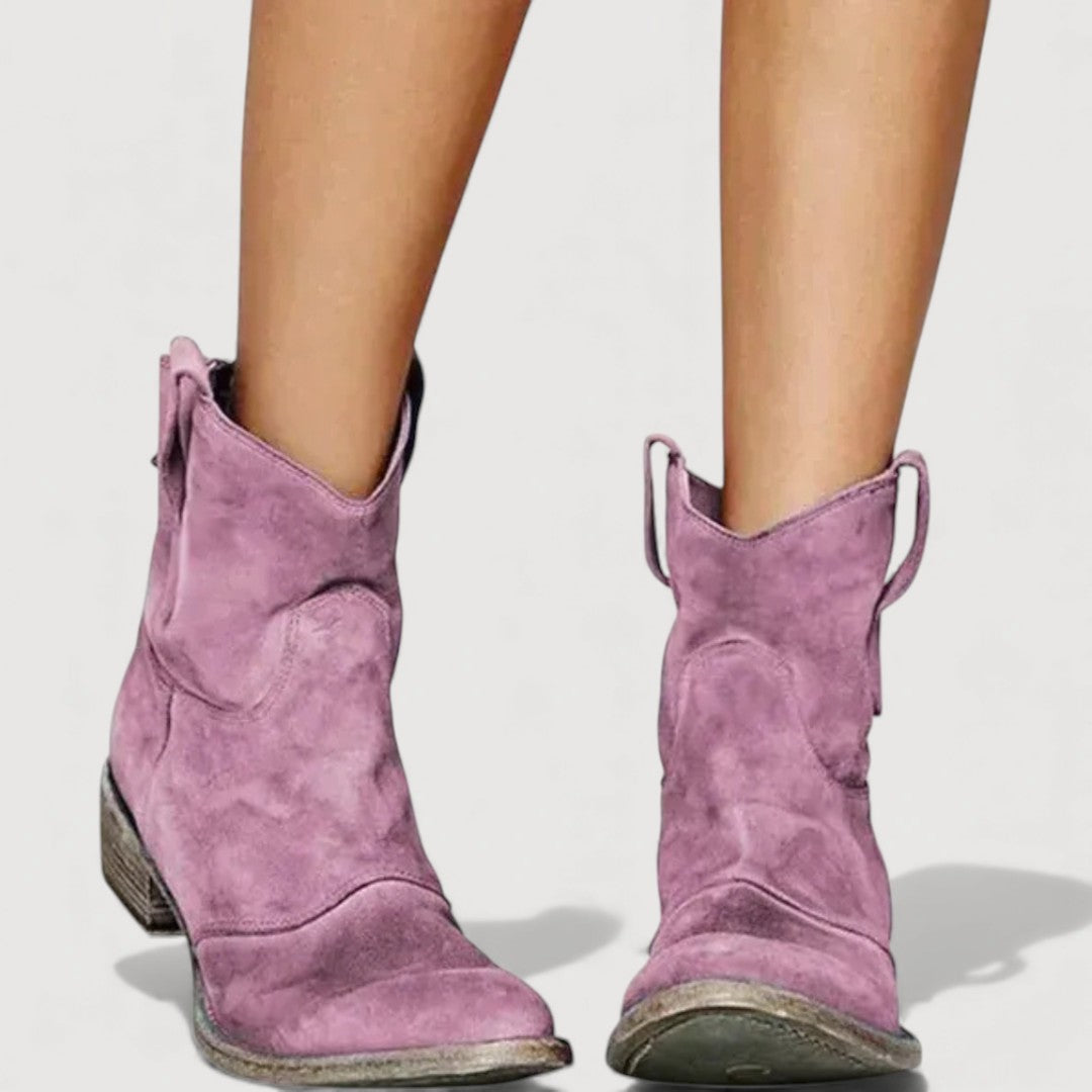 Naya | Western Ankle Boots