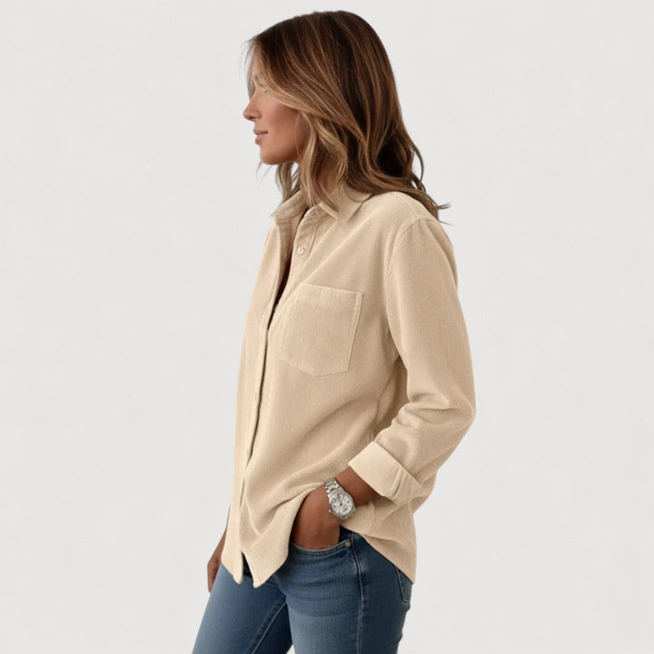 Jade | Corduroy Shirt