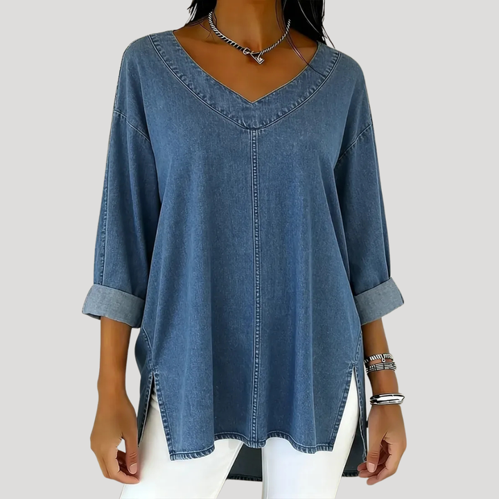 Chelsy | Denim Top