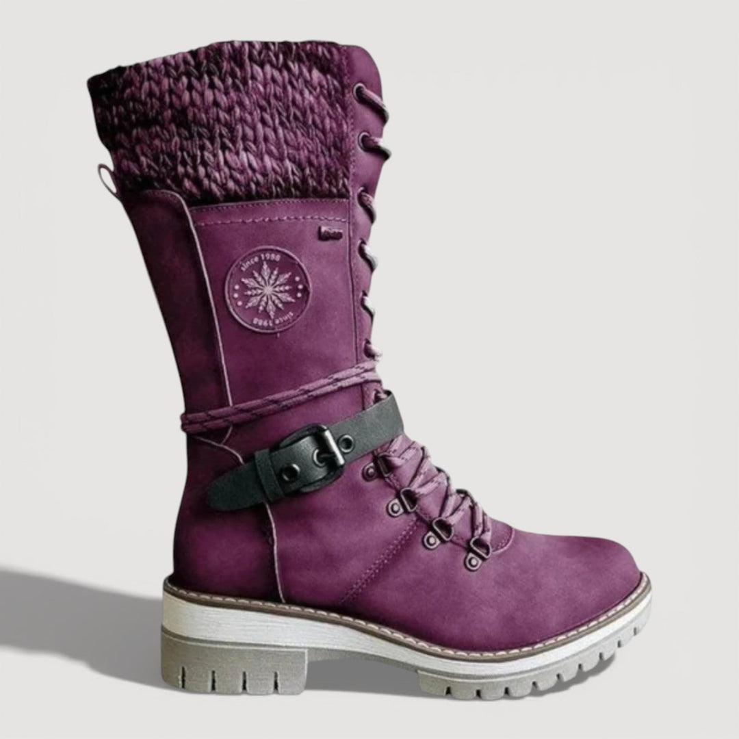 Farah | Lace-Up Winter Boots