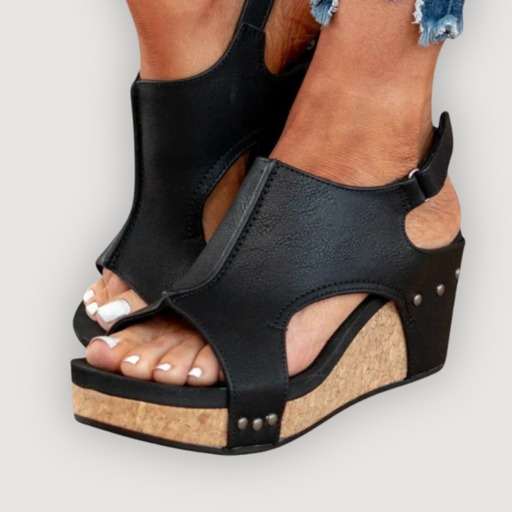 Anne | Wedge Sandals