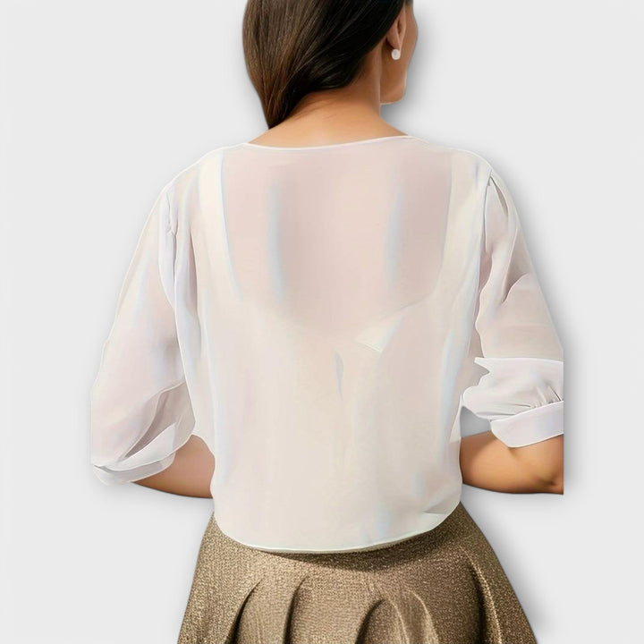 Olivia | Open Front Blouse