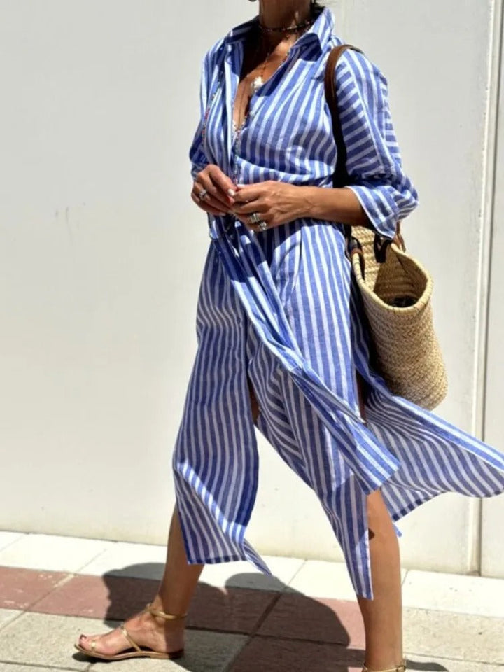 Géraldine | Striped Summer Dress