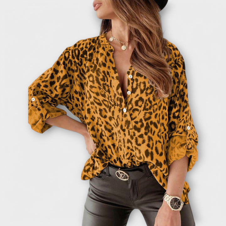 Sophie | Leopard Print Blouse