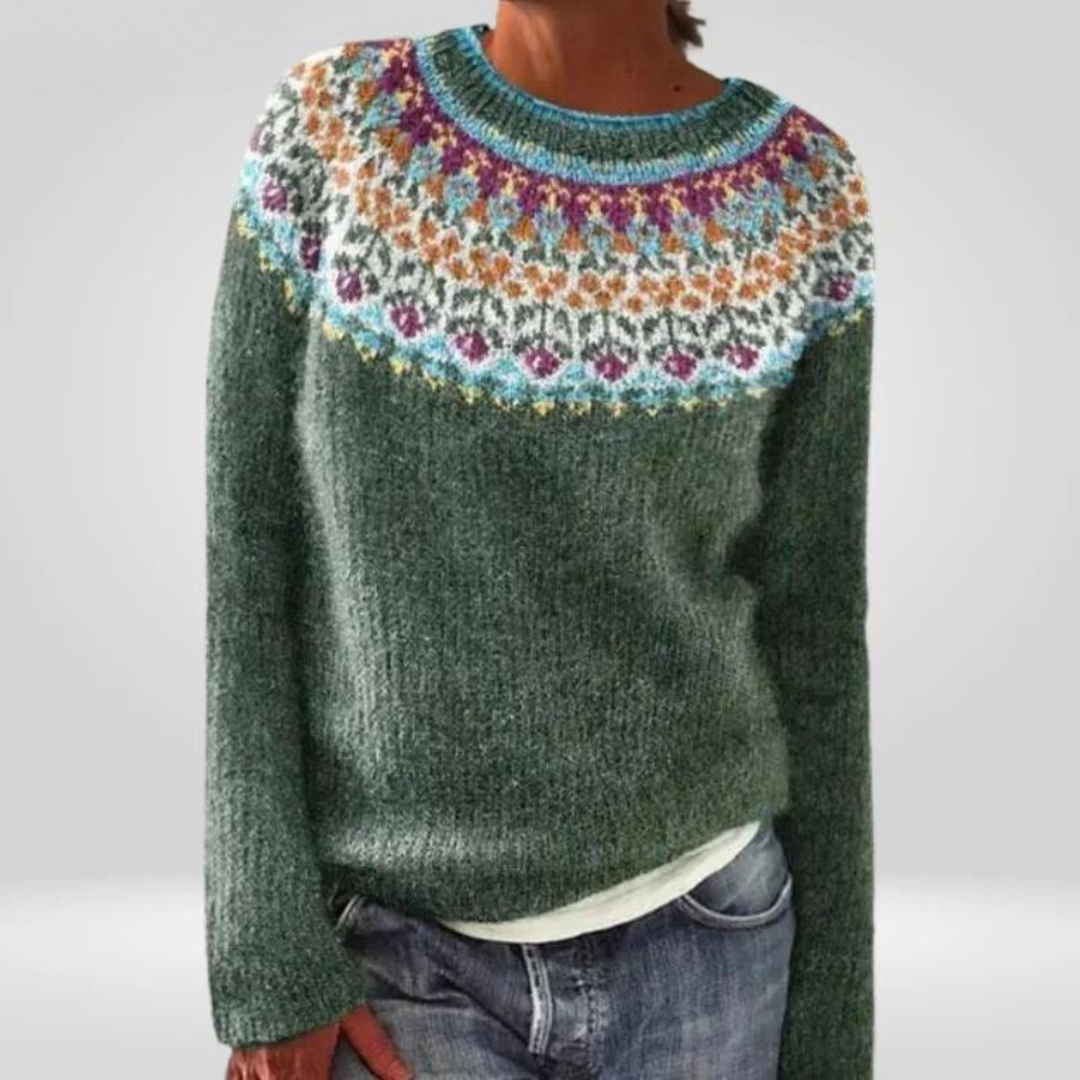 Brittany | Vintage Icelandic Wool Sweater