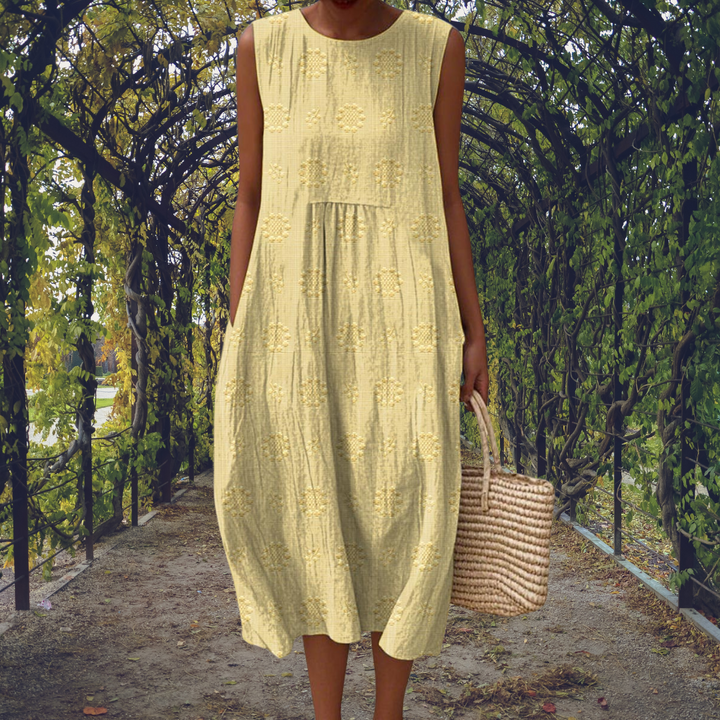 Aikaterini | Sleeveless Pocket Dress