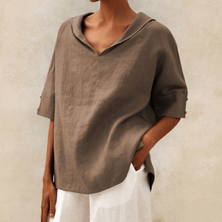 Zoë Linen Blouse