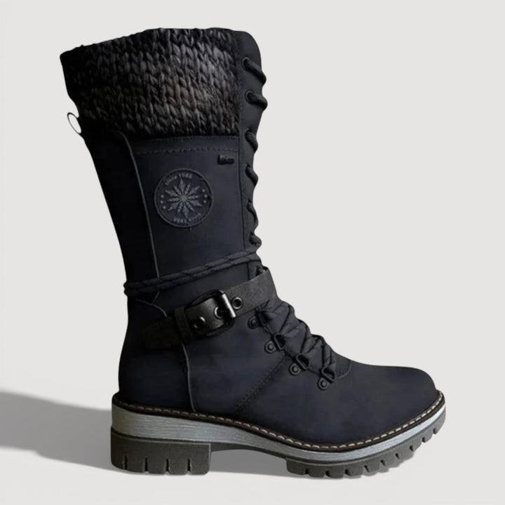 Farah | Lace-Up Winter Boots