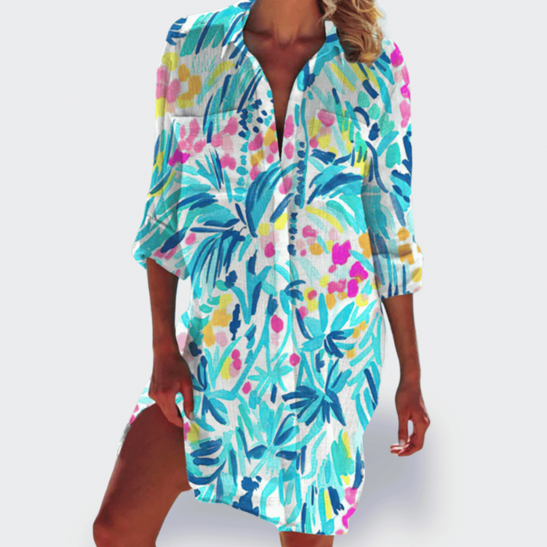 Brigitte | Colourful Summer Dress