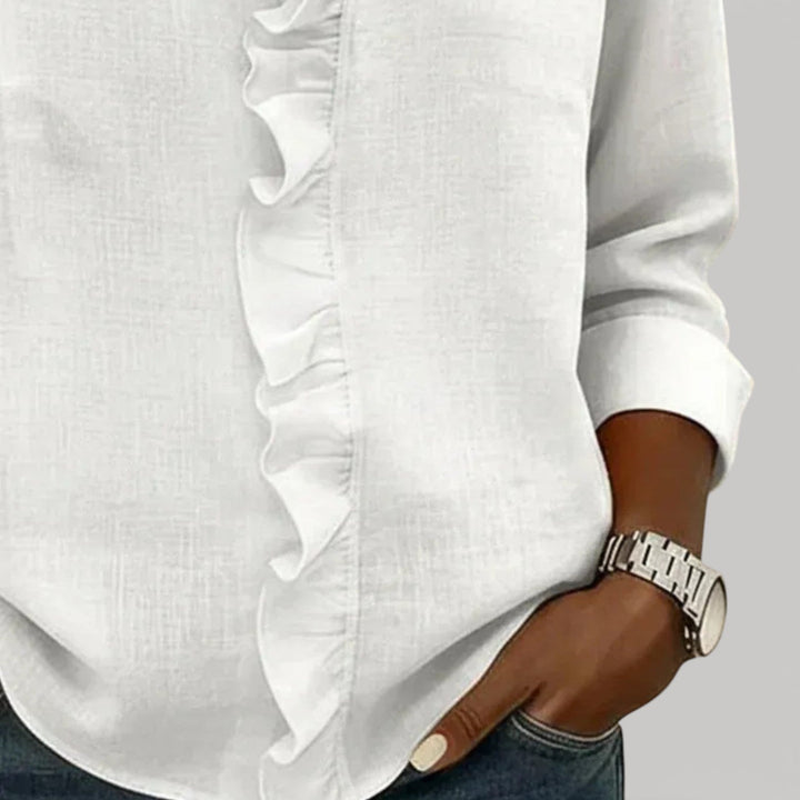 Cristine | Ruffle Detail Blouse