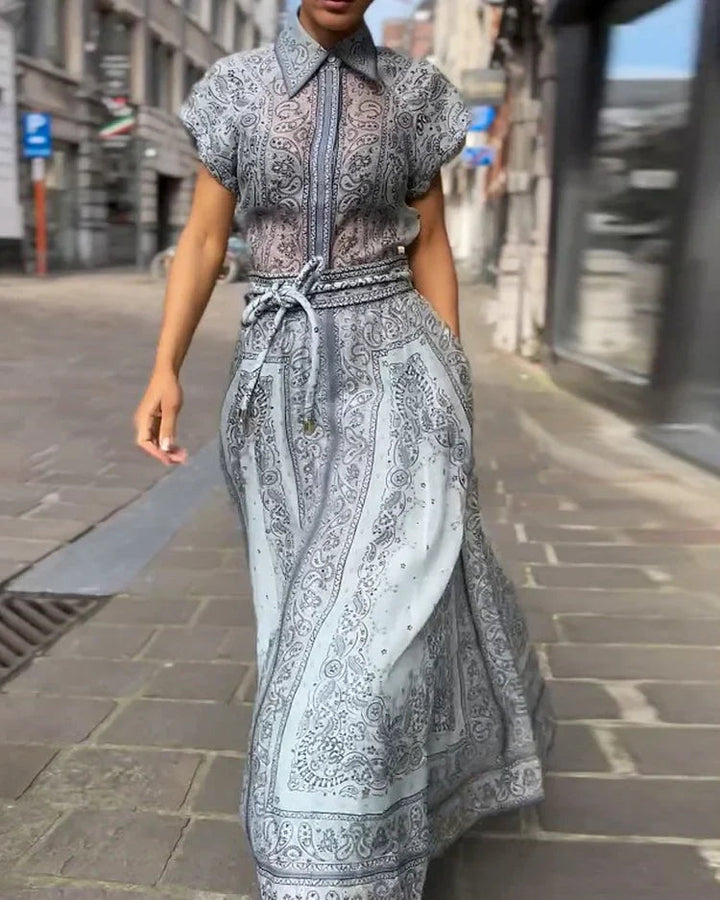 Adele | Boho Print Two Piece Set