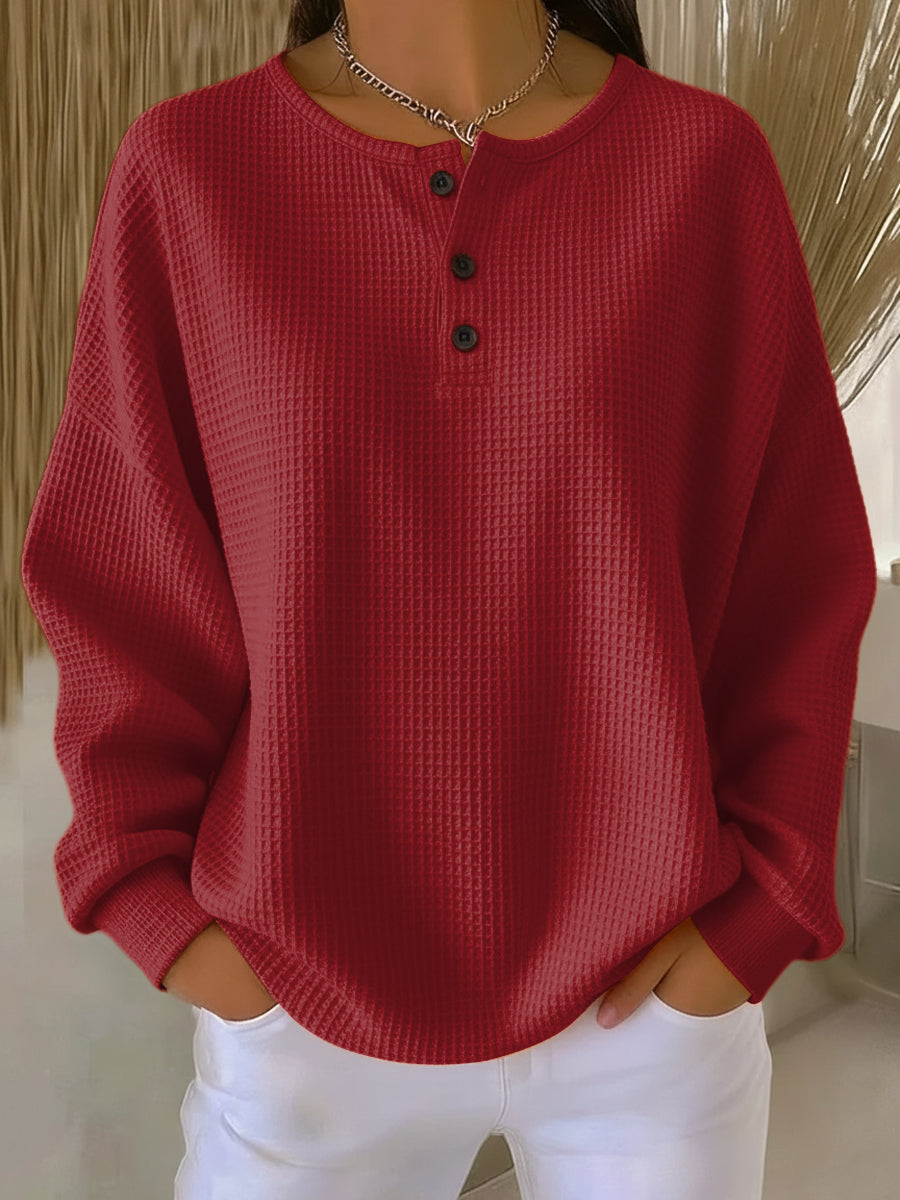 Marjorie | Casual sweatshirt with collar