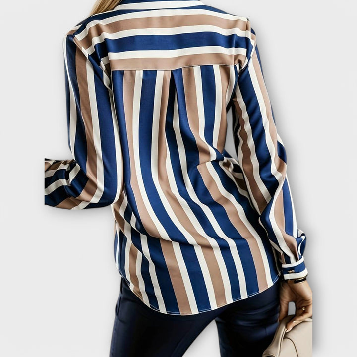 Emily | Striped Relaxed Blouse