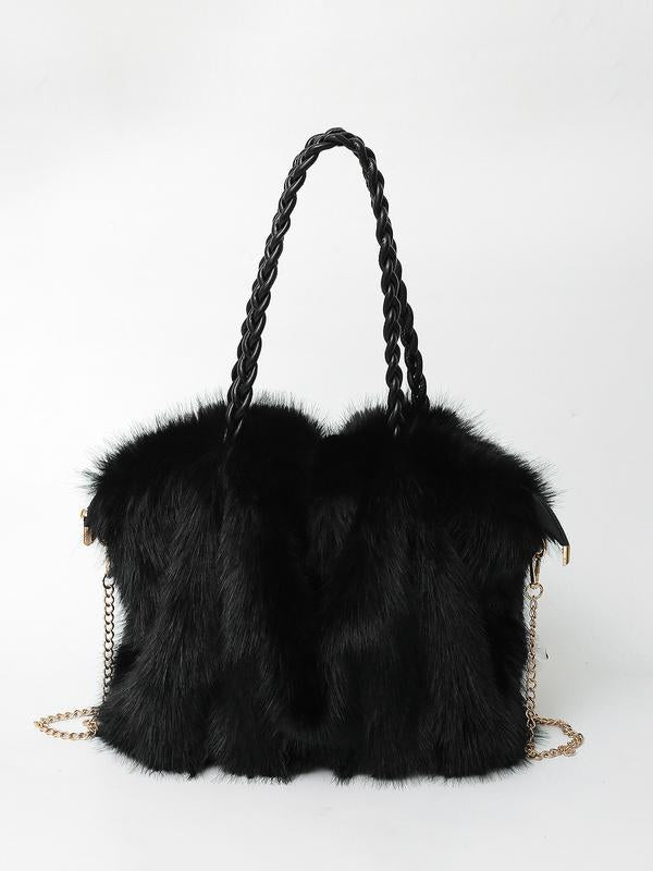 Bethany | Velvet Shoulder Tote