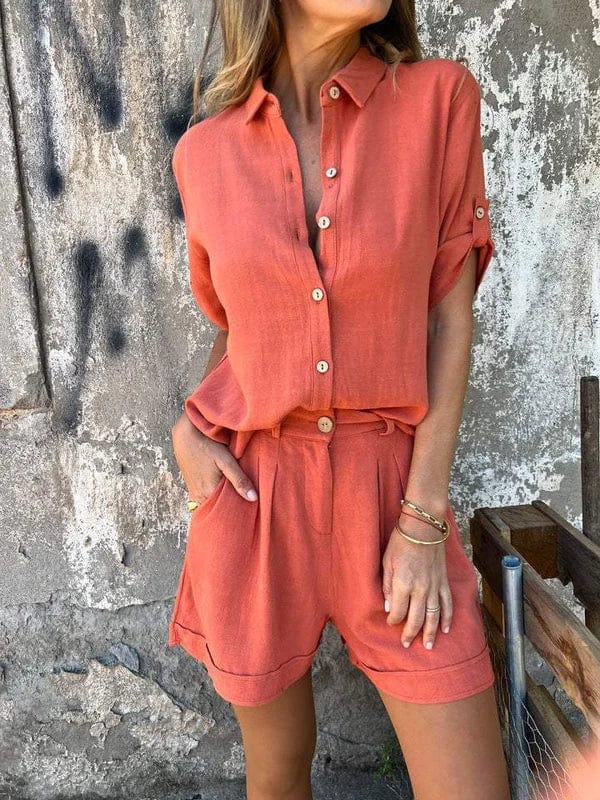 Melda | Breezy Button Set
