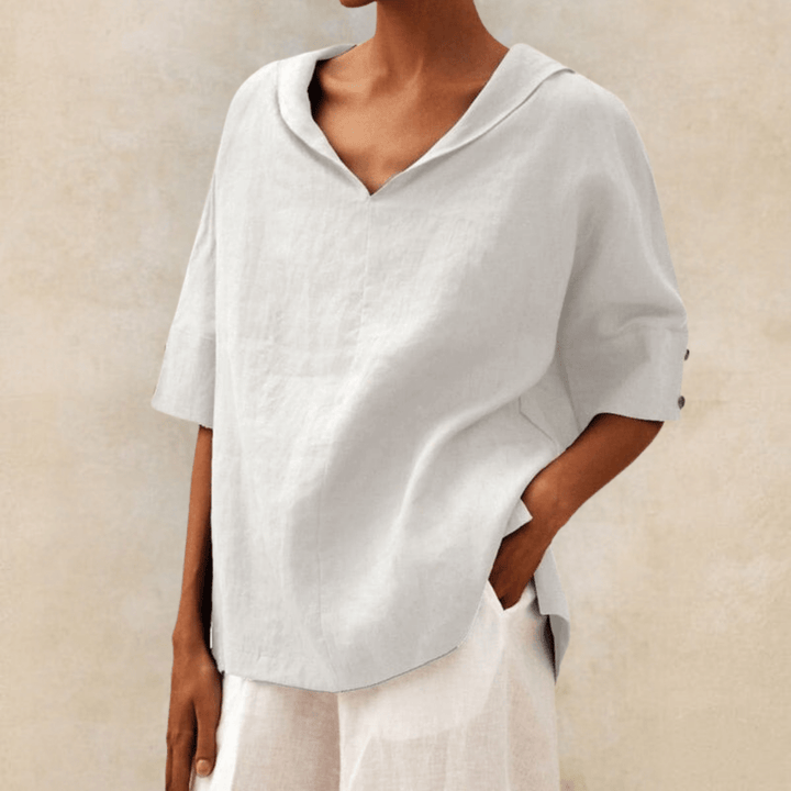 Zoë Linen Blouse