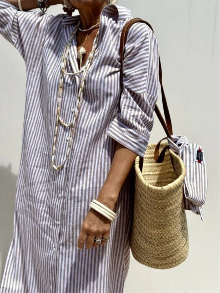 Géraldine | Striped Summer Dress