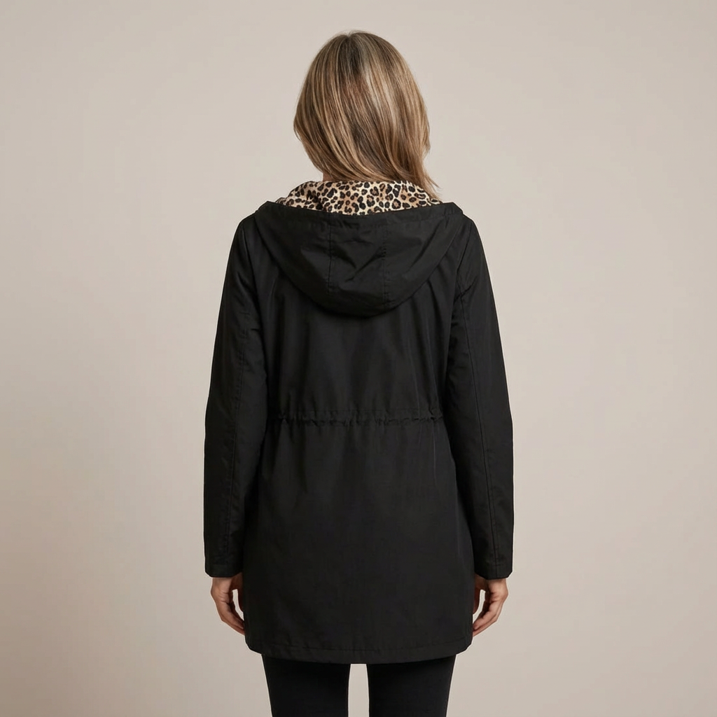 Sophia | Reversible Leopard Coat