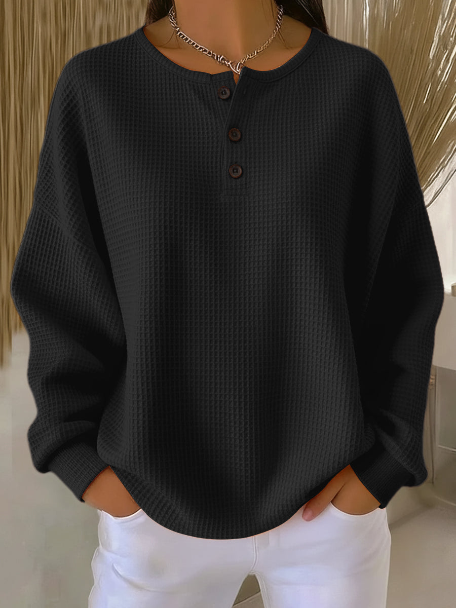 Marjorie | Casual sweatshirt with collar
