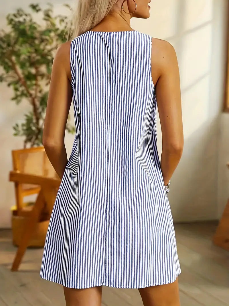 Aurélie | Striped Summer Dress