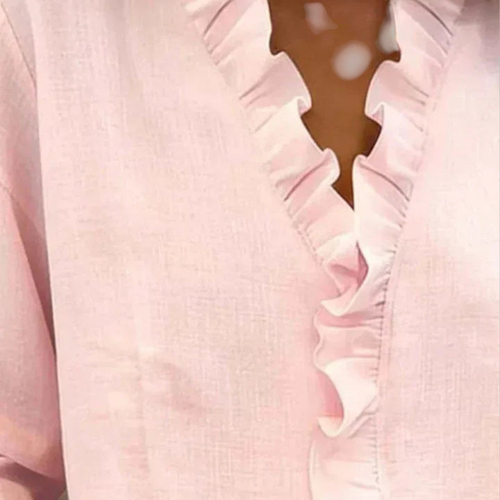 Cristine | Ruffle Detail Blouse