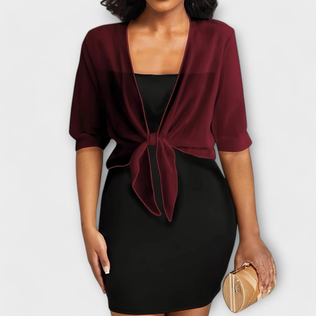 Olivia | Open Front Blouse