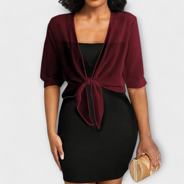 Olivia | Open Front Blouse