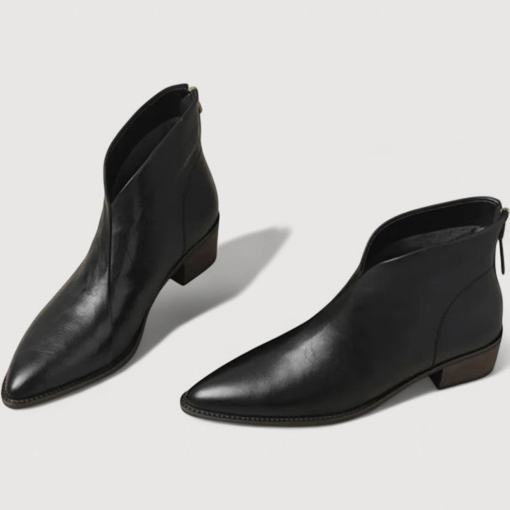 Anita | Luxe Low Heel Boots
