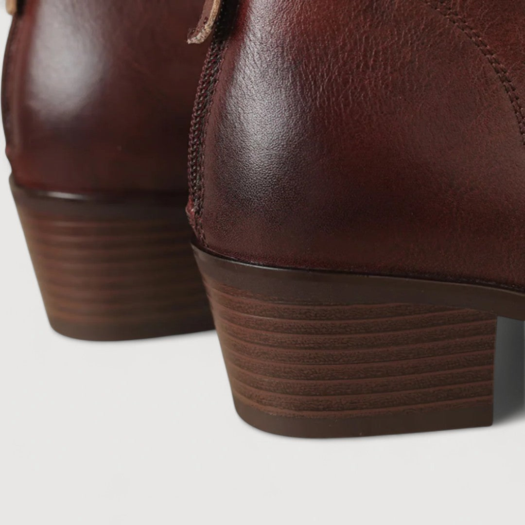 Anita | Luxe Low Heel Boots