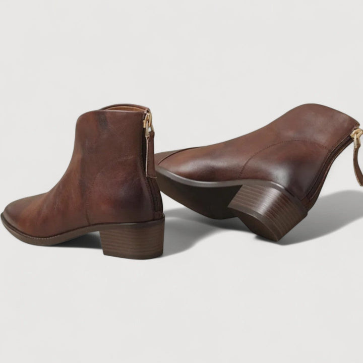 Anita | Luxe Low Heel Boots
