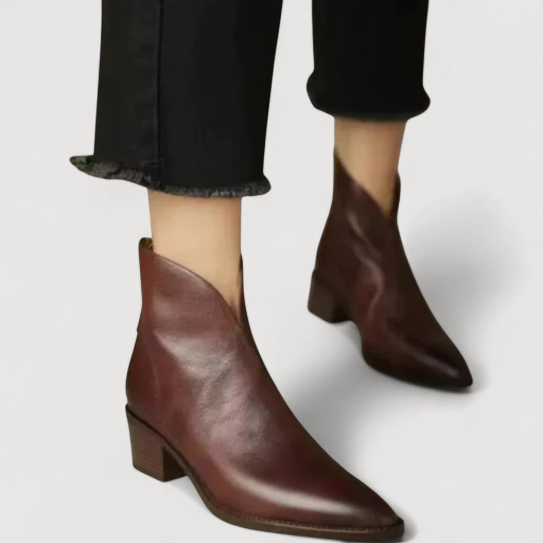 Anita | Luxe Low Heel Boots