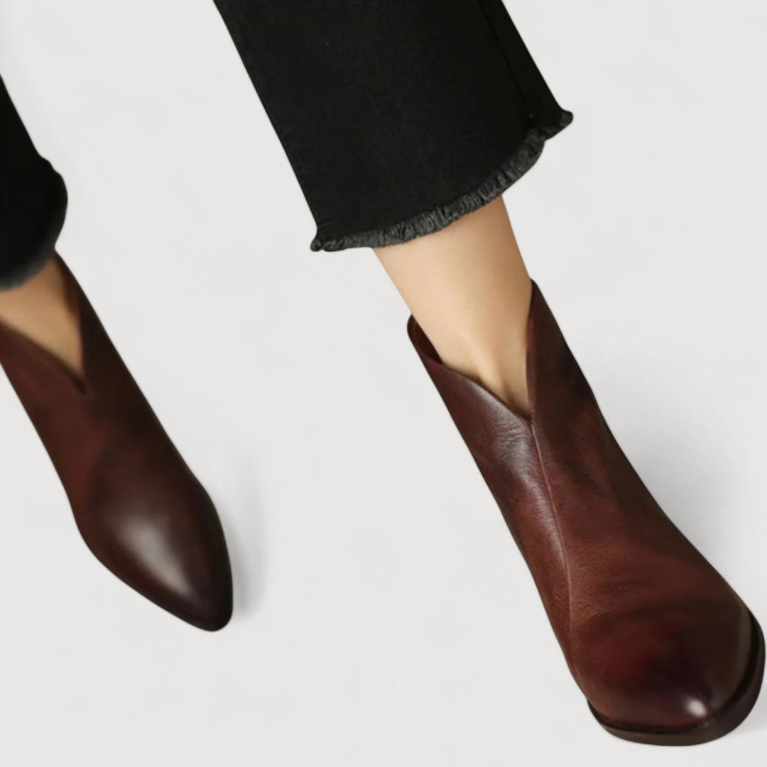 Anita | Luxe Low Heel Boots