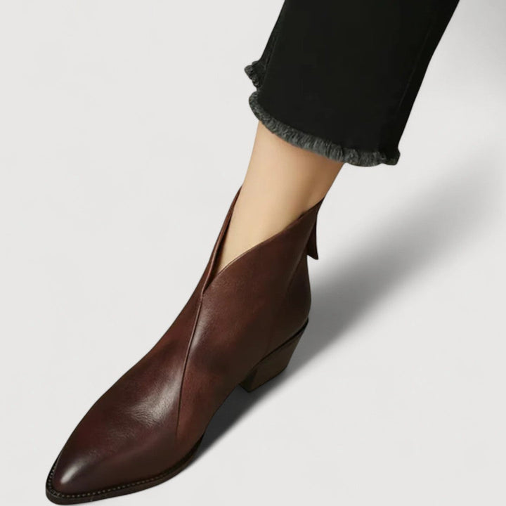 Anita | Luxe Low Heel Boots
