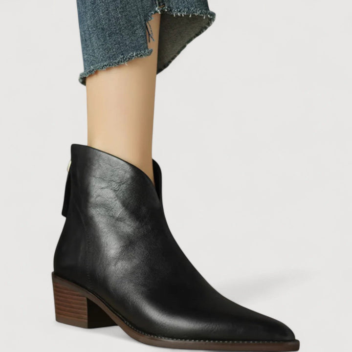 Anita | Luxe Low Heel Boots