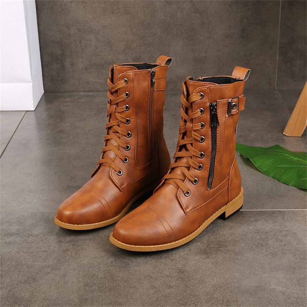 Erica Toe Side Zipper Orthopedic Boots