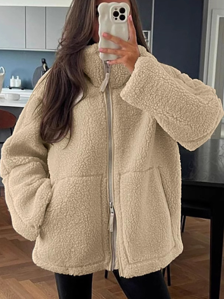 NOA | COZY FLEECE ZIP JACKET
