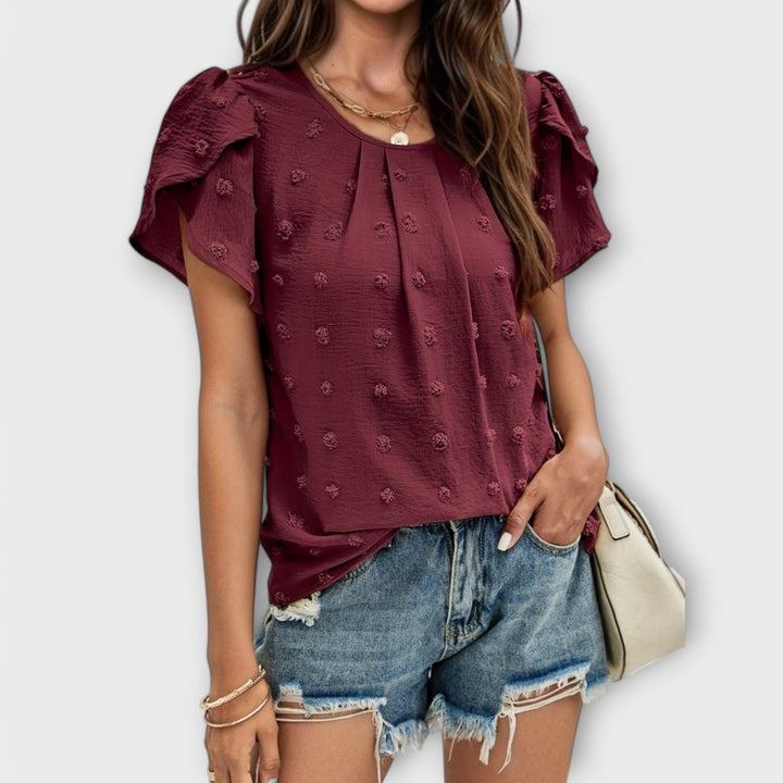 Charlotte | Polka Dot Blouse