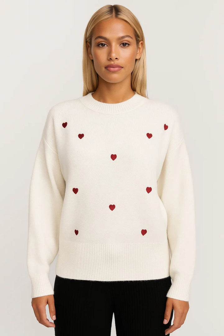 Romilly | Heart Pattern Sweater