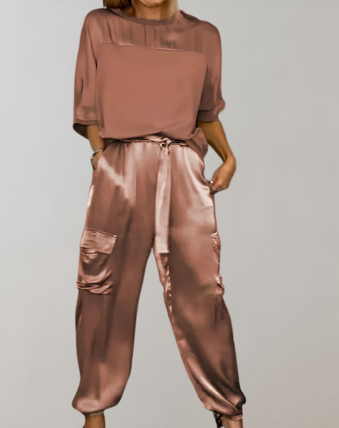 Finley | Silky Lounge Set