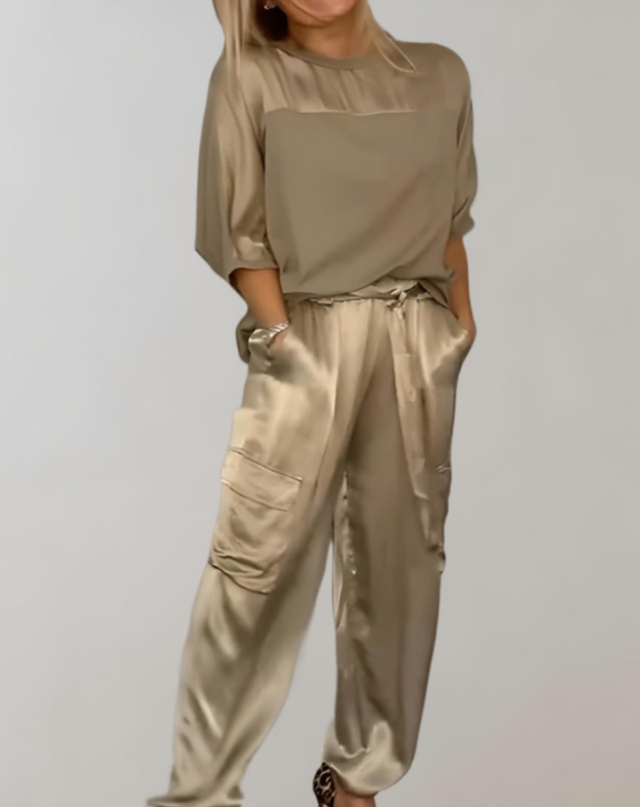 Finley | Silky Lounge Set