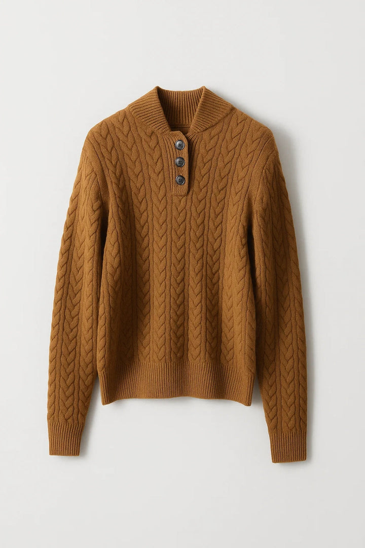 Ysella | Cable Knit Cardigan