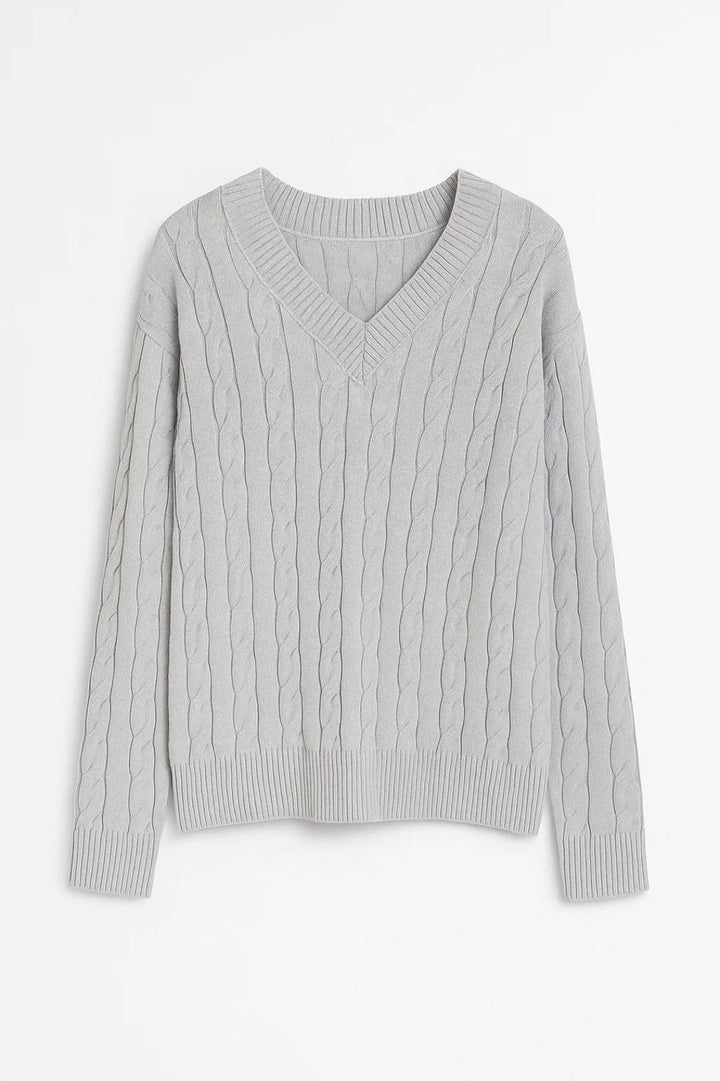 Sunniva | Cable Knit Sweater