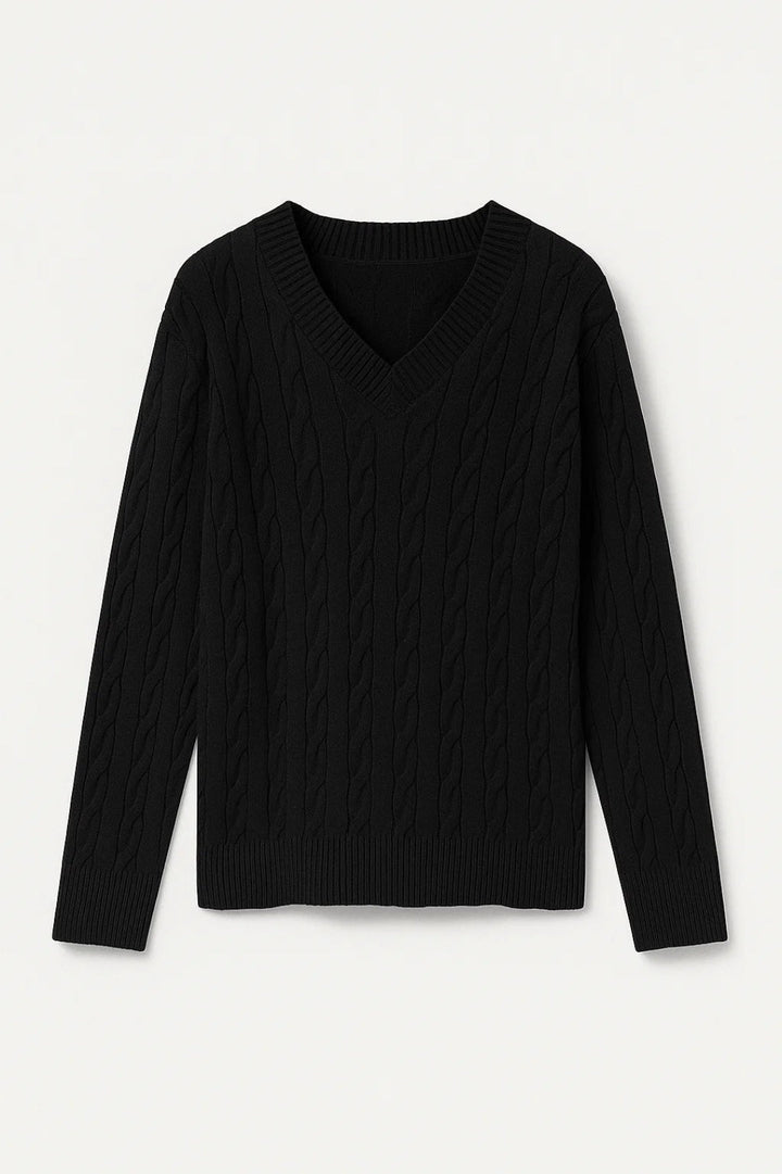 Sunniva | Cable Knit Sweater