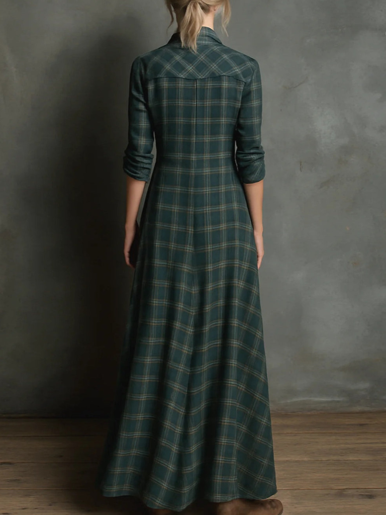 Olie | Maxi Shirt Dress