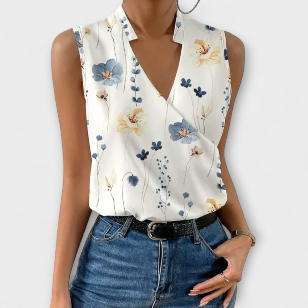 Velmira | Soft V-Neck Top