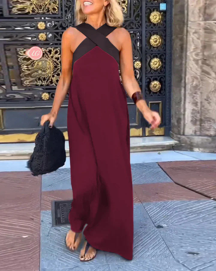 Delphine | Cross Front Dress