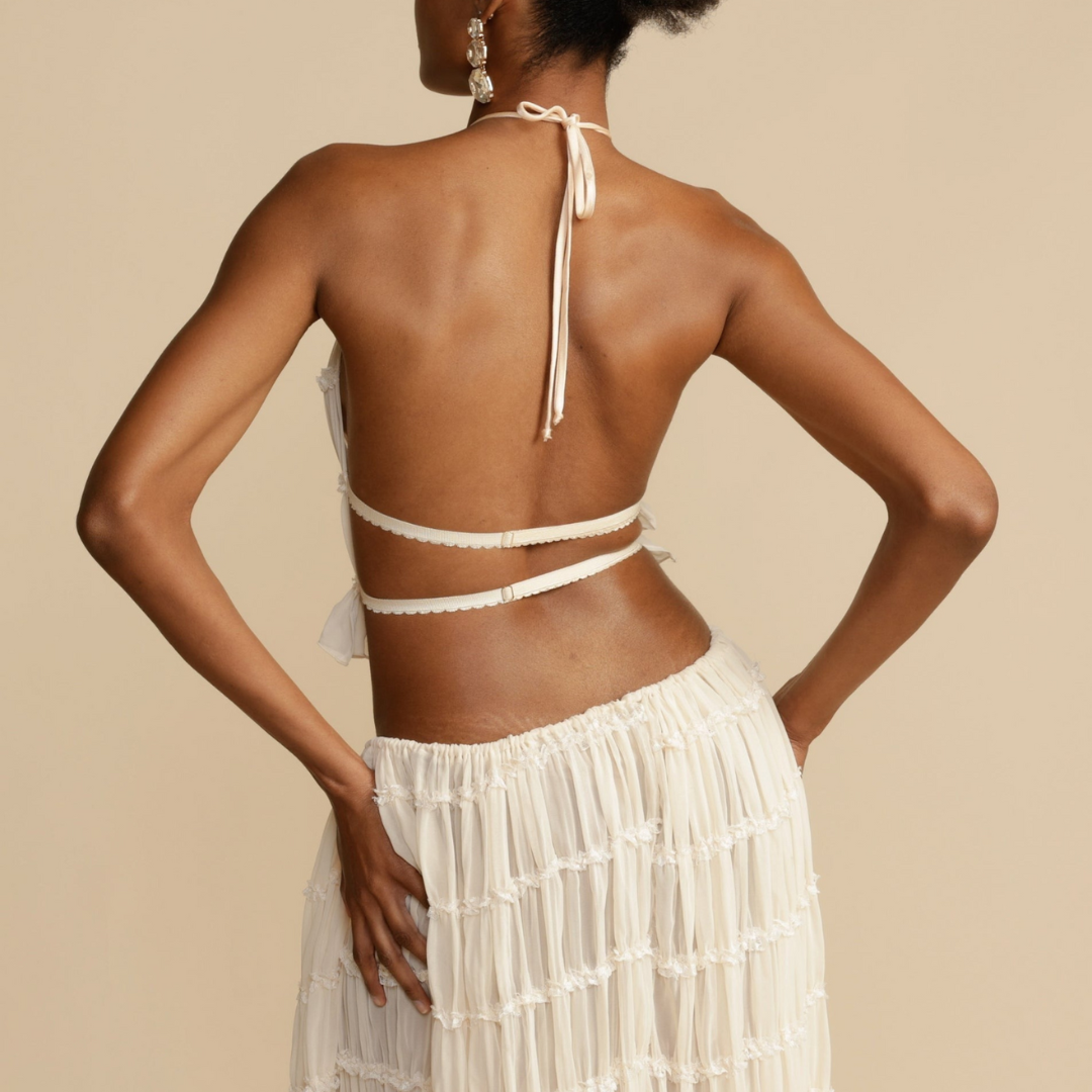 Wendy | Halter Skirt Set