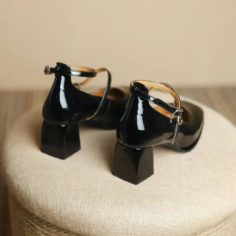 Elise | Ankle Strap Pumps