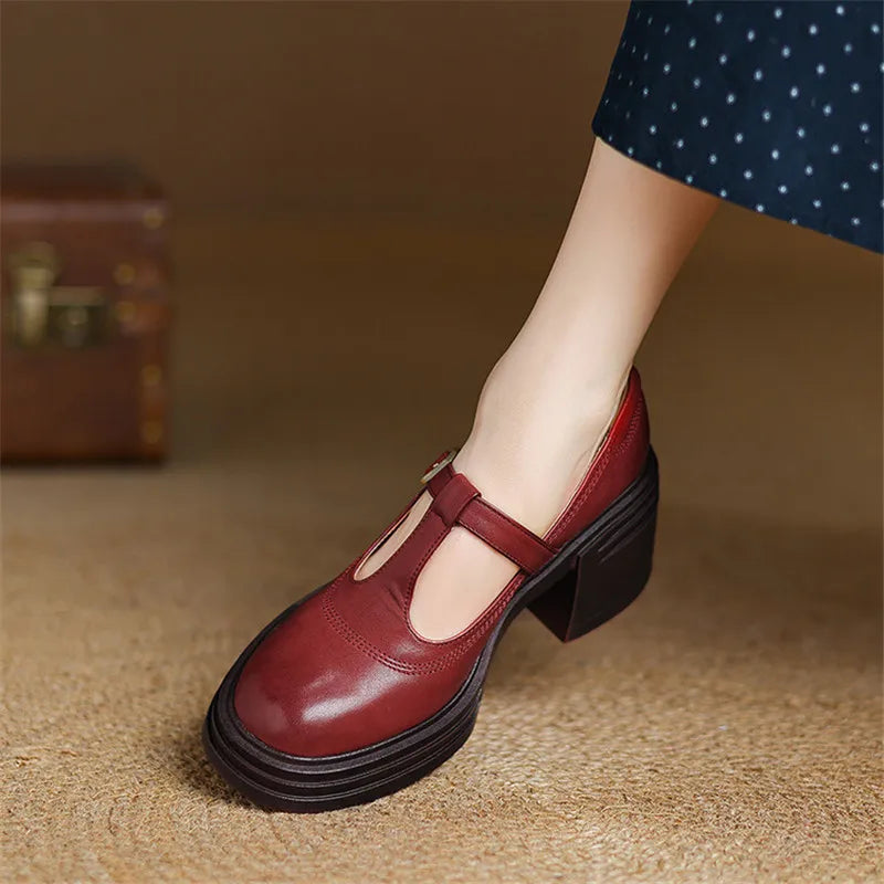 Elvana | Chunky Mary Janes